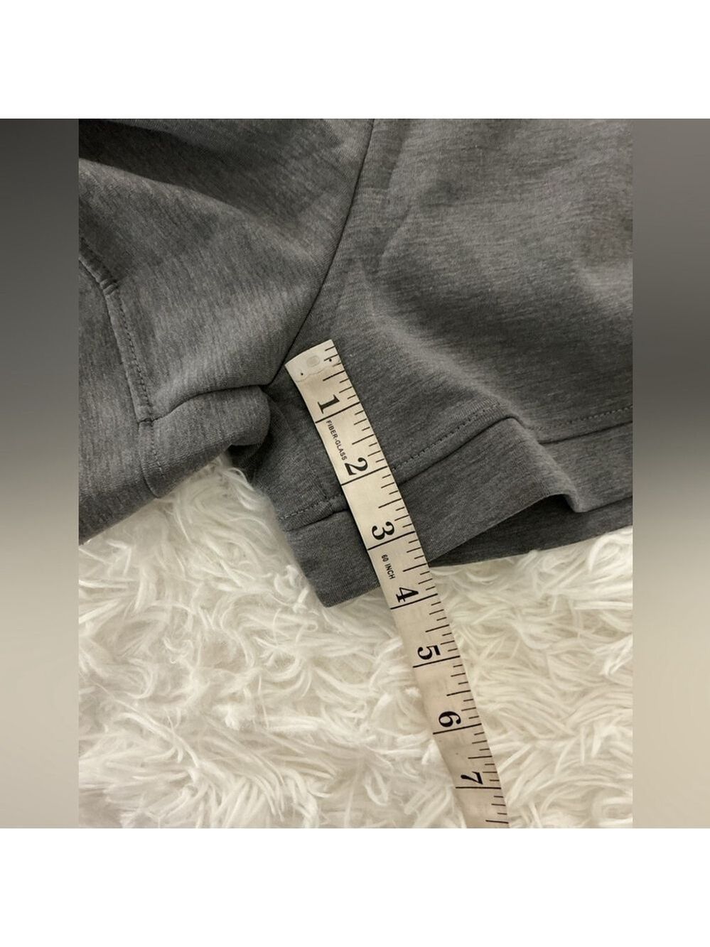 Beverly Hills Polo Club Women's XL Grey Sweat Shorts NWT - Picture 8 of 14